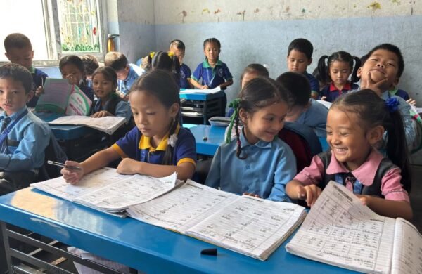 Children in class