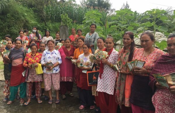 Seed distribution to community women